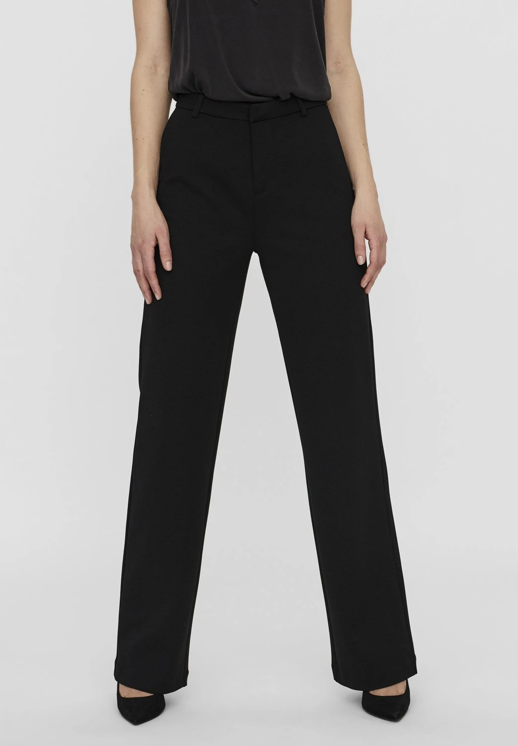Vero Moda Zamira Straight Noos - Trousers - Black 3 Vero Moda Zamira Straight Noos - Trousers - Black