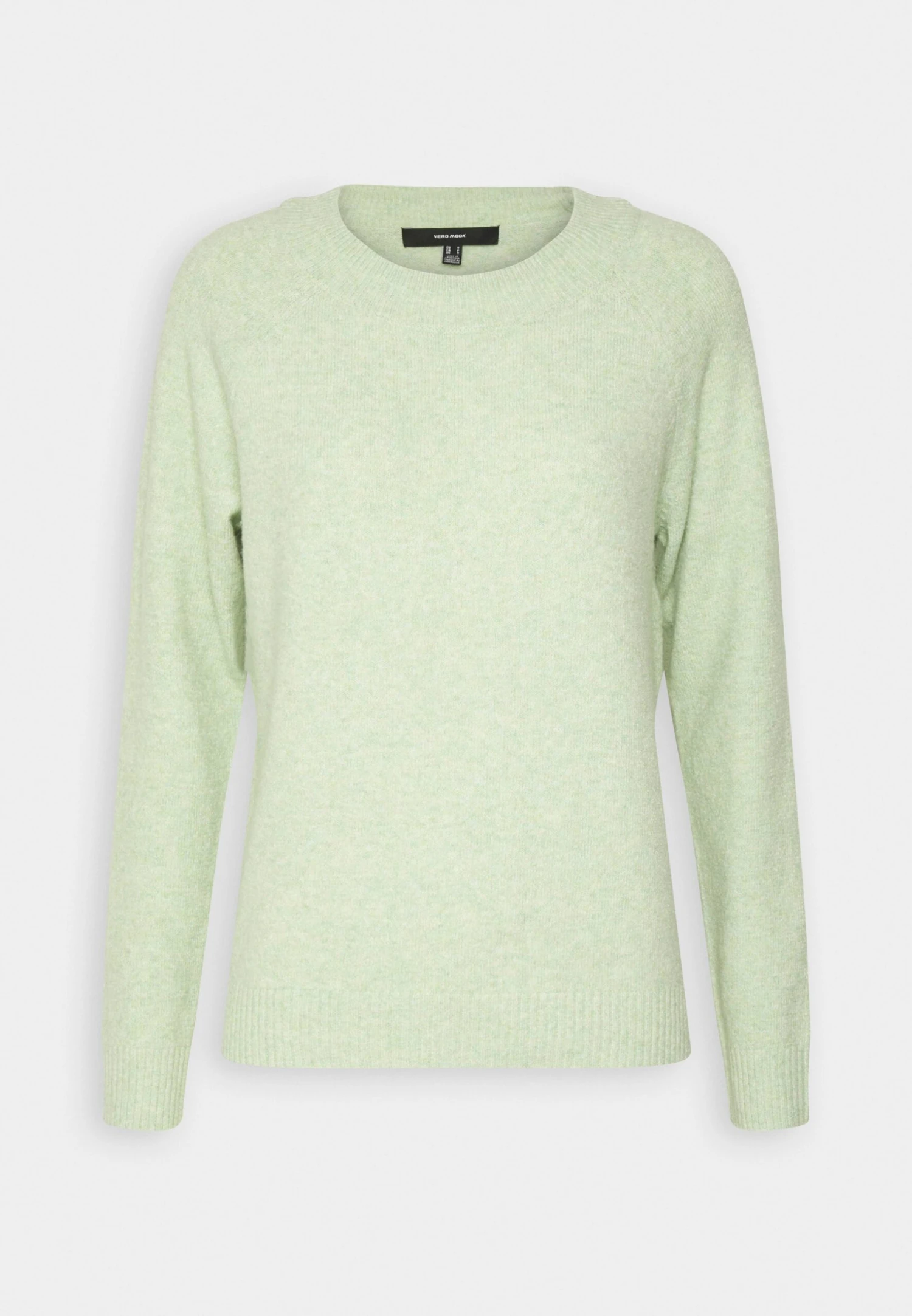 Vero Moda Vmdoffy O Neck Noos - Jumper - Reseda Melange 6 Vero Moda Vmdoffy O Neck Noos - Jumper - Reseda Melange - Image 4