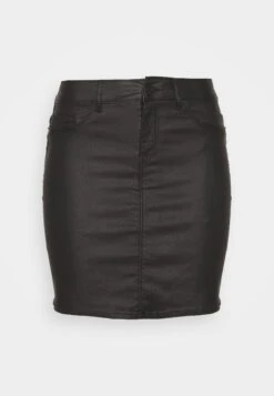 Vero Moda Petite Vmseven Mr Short Coated Skirt - Mini Skirt - Black -Vero Moda c092c610d81a46c7b175130e72f92f44
