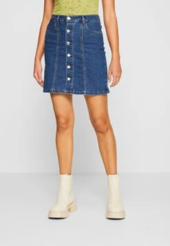 Vero Moda Vmpetra Short Skirt - Denim Skirt - Medium Blue Denim
