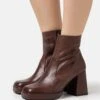 Vero Moda Vmninna- Platform Ankle Boots - Cocoa Brown 2 Vero Moda Vmninna- Platform Ankle Boots - Cocoa Brown -Vero Moda c25692942a2b4340b089bd247df23d52