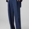 Vero Moda Vmmathilde Pants- Trousers - Navy -Vero Moda c627498d3b584bdaa8ac0e1cab097e0f