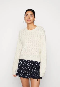 Vero Moda Vmyen O-Neck- Jumper - Off-White