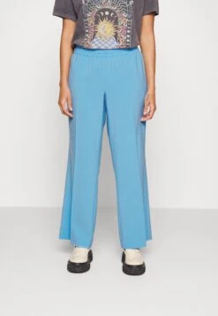 Vero Moda Curve Vmsadiasui Wide Solid Pant- Trousers - Little Boy Blue