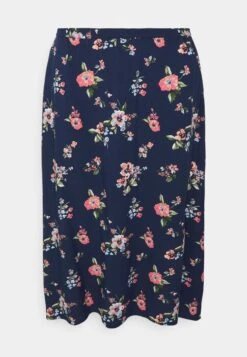 Vero Moda Curve Vmeasy Maxi Skirt - Maxi Skirt - Navy Blazer/Fiona -Vero Moda cb593aa372b14cb18be825f8725d5838