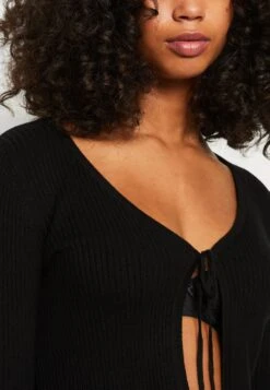 Vero Moda Vmglory Tie String - Cardigan - Black 13 Vero Moda Vmglory Tie String - Cardigan - Black -Vero Moda cc5ca276a4df447e85325d74320a9aec