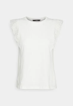 Vero Moda Petite Vmhollyn - Print T-Shirt - Snow White -Vero Moda cfab1a4d7a45404797e5538676afbdb5