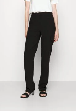 Vero Moda Tall Vmzelda Straight Pant - Cargo Trousers - Black