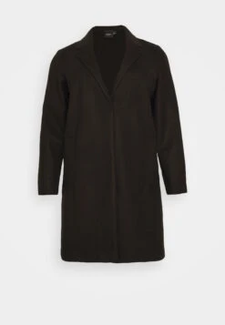 Vero Moda Curve Vmcpop Coat - Classic Coat - Black -Vero Moda d156b97c064a4b908fbc58ef9a68da40