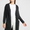 Vero Moda Vmdoffy Ls Long Open Ga Noos - Cardigan - Black/Melange 2 Vero Moda Vmdoffy Ls Long Open Ga Noos - Cardigan - Black/Melange -Vero Moda d314c81e0fc841d1a44edc5a65863dc0