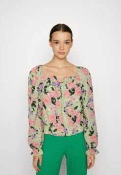 Vero Moda Vmserenity Olivia Short - Blouse - Reseda