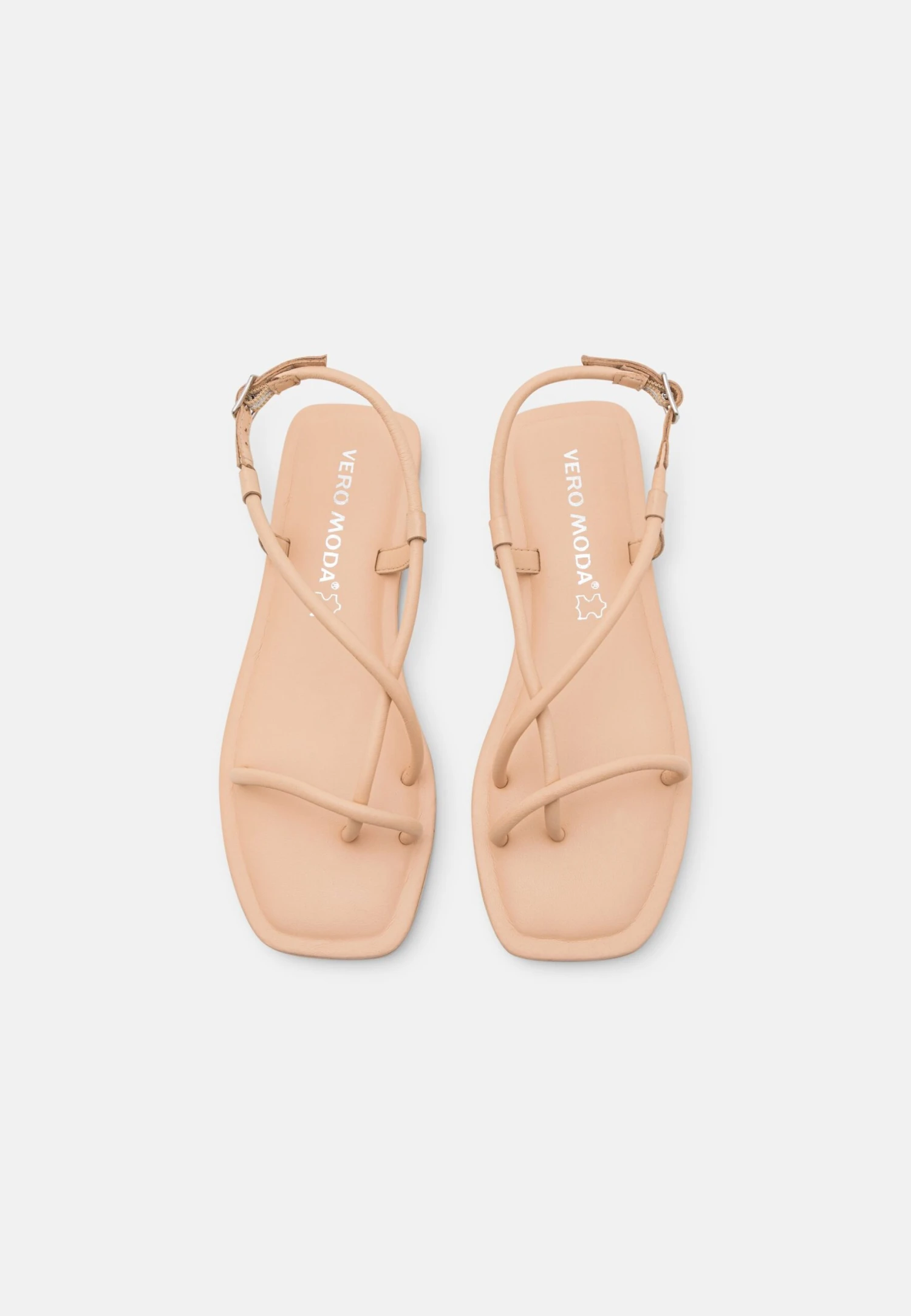Vero Moda Vmfilla- T-Bar Sandals - Irish Cream 8 Vero Moda Vmfilla- T-Bar Sandals - Irish Cream - Image 6