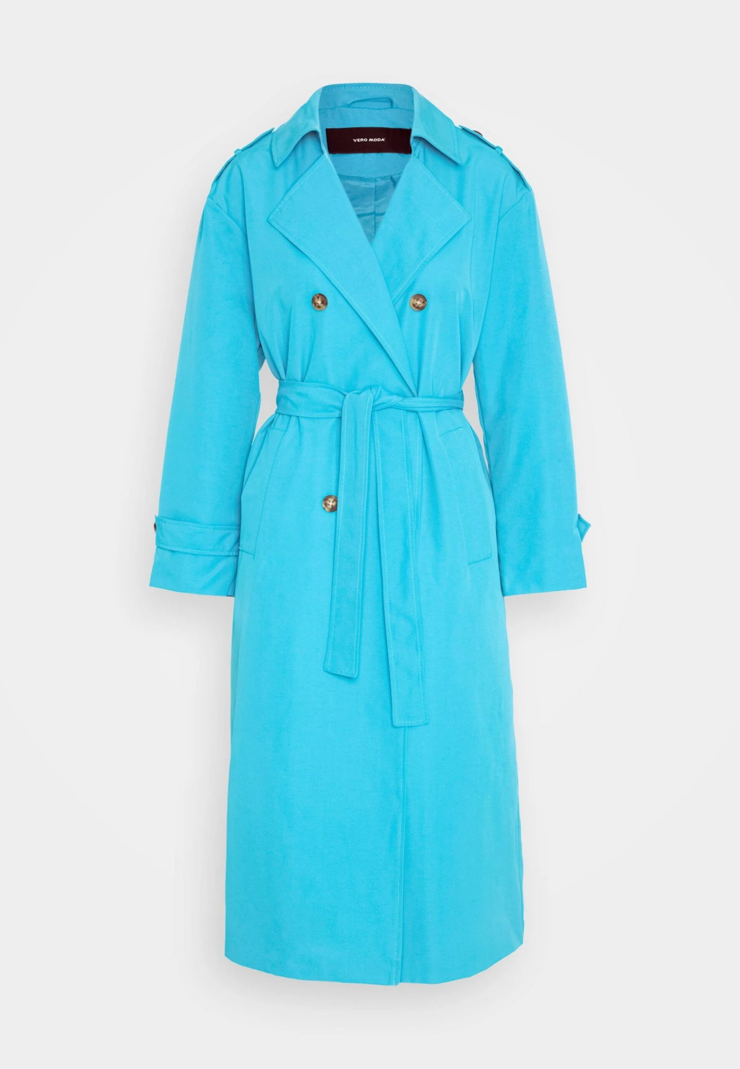 Vero Moda Vmchloe Long - Trenchcoat - Caneel Bay 7 Vero Moda Vmchloe Long - Trenchcoat - Caneel Bay - Image 5