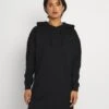 Vero Moda Vmoctavials Hoodie Dress - Day Dress - Black -Vero Moda da395b9b1ceb4a8d8dbb9fc40c7f22e2
