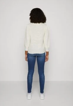 Vero Moda Vmvigga 3/4 Ga Boo Rep - Jumper - Birch Melange -Vero Moda da69698bf962409b91994223356a967f