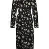 Vero Moda Vmeasy Long V Neck Shirt Dress - Maxi Dress