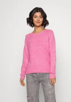 Vero Moda Vmdoffy O Neck Noos - Jumper - Pink Yarrow -Vero Moda dd5a36532ad0455c85225dd734dcc8b7