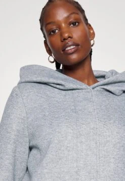 Vero Moda Curve Vmverodona - Short Coat - Light Grey Melange/Melange -Vero Moda dfa481031aa54ea79b93b6ed787eb8c4