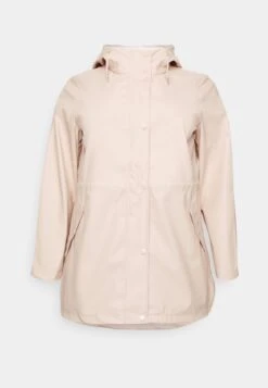 Vero Moda Curve Vmirina Sofine Coated Coat- Summer Jacket - Rose Dust -Vero Moda dfabc0c140874f30bff8e5f4a94fb67a