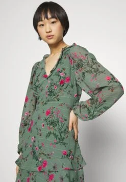 Vero Moda Petite Vmrosa V Neck Short Dress- Day Dress - Laurel Wreath -Vero Moda dfd761bac636434487833fa664fd5bfd