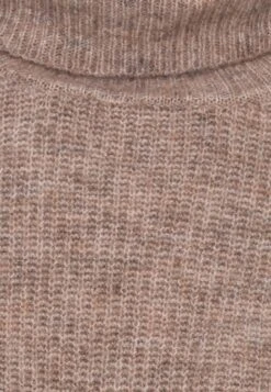 Vero Moda Tall Vmyvonne Rollneck Rolledge- Jumper - Silver Mink -Vero Moda e0abb9bb754342318e7872b9884f6141