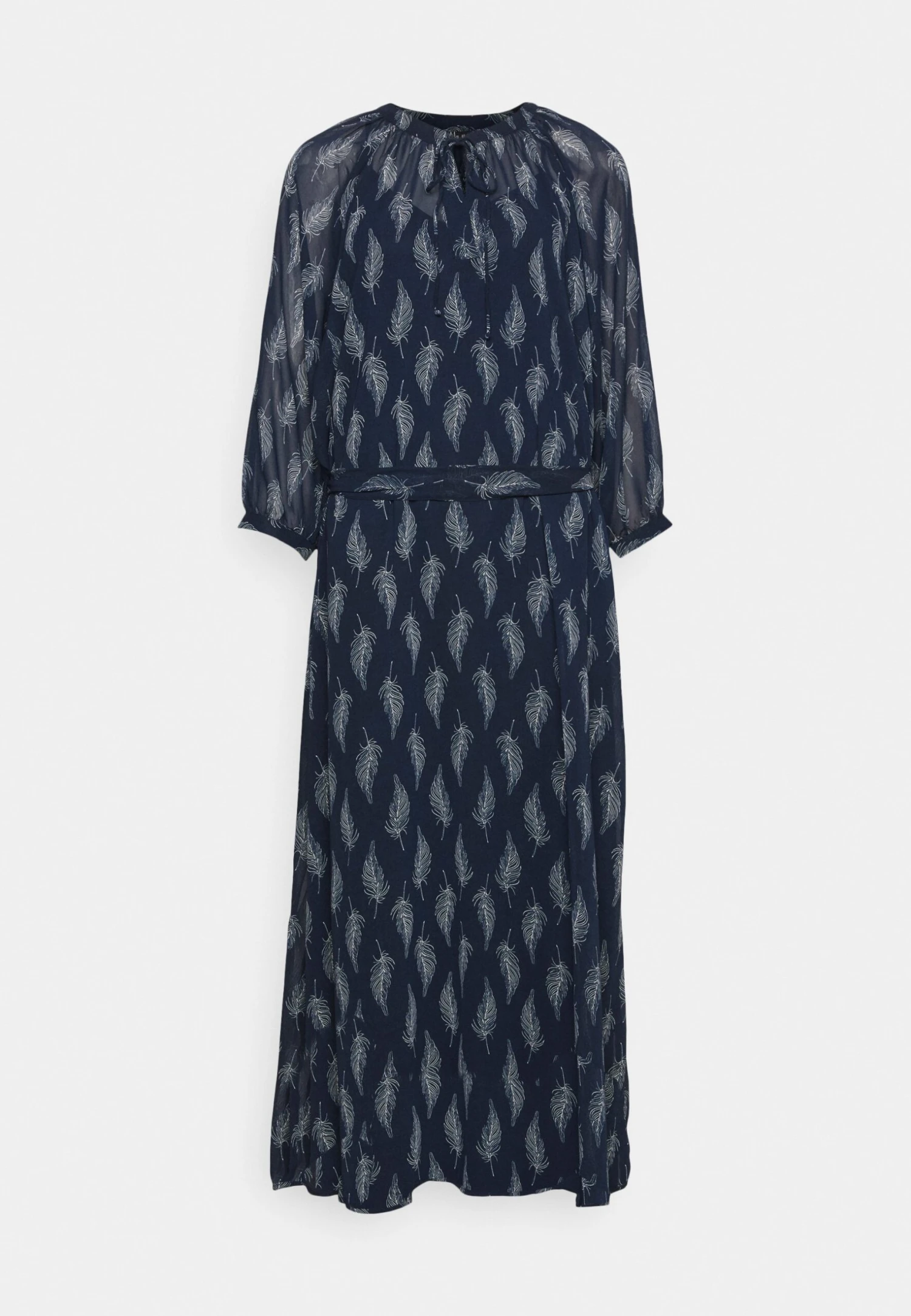 Vero Moda Tall Vmsara Sleeve Dress- Maxi Dress - Navy Blazer/Sara 3 Vero Moda Tall Vmsara Sleeve Dress- Maxi Dress - Navy Blazer/Sara