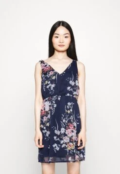 Vero Moda Petite Vmwonda Singlet Short Dress - Day Dress - Night Sky Blue