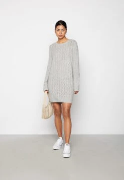 Vero Moda Vmyen Dress - Jumper Dress - Light Grey Melange -Vero Moda e32554aa44ad4b46aab3507eb9259f51