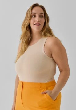 Vero Moda Vmjoann Bodystocking - Body - Beige