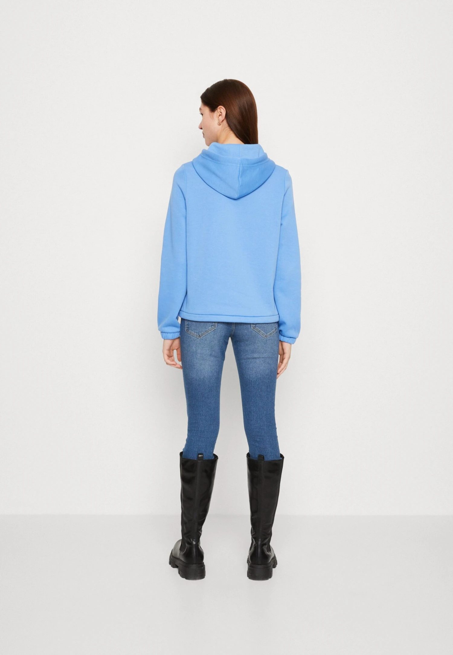 Vero Moda Vmnatalia Drawstring Hood- Hoodie - Provence 5 Vero Moda Vmnatalia Drawstring Hood- Hoodie - Provence - Image 3