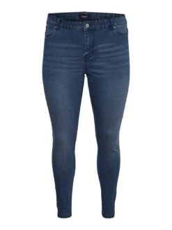 Vero Moda Curve Vmludy Slim Curve - Jeggings - Medium Blue Denim -Vero Moda e7b649942eee423f8fcb1cffb1b6f233