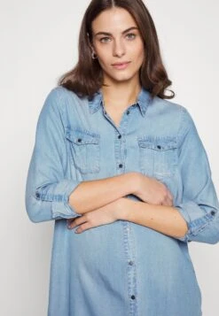 Vmmsilla Short Dress New - Denim Dress -Vero Moda e7f16427290b41f49a38cbec70955713