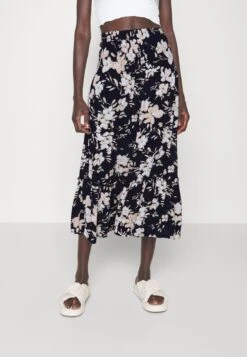 Vero Moda Tall Vmjenny Smock Skirt - Maxi Skirt - Navy Blazer/Mille