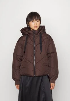 Vero Moda Petite Vmbeverly Jacket - Winter Jacket - Coffee Bean