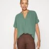 Vero Moda Vminge Top- Blouse - Green -Vero Moda ea1b9e61bc6c4841a23011c7d839e019