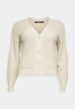 Vero Moda Curve Vmblanca V Neck Crop - Cardigan - Birch -Vero Moda ebe0dabf7b464dde92859670fd0398e4