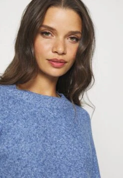 Vero Moda Petite Vmdoffy O Neck - Jumper - Blue -Vero Moda ec2e454472be438bb8d8f978c2e38cd4