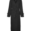 Vero Moda Trenchcoat - Black -Vero Moda ed46de85235b4e5e935fcc5ba294230d