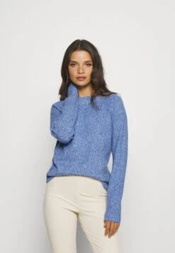 Vero Moda Petite Vmdoffy O Neck - Jumper - Blue