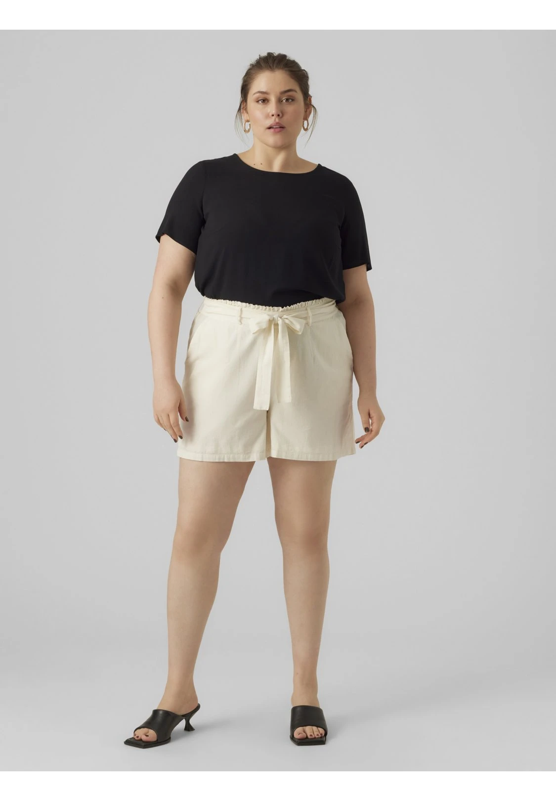 Vero Moda Curve Vmdicthe Tie - Shorts 4 Vero Moda Curve Vmdicthe Tie - Shorts - Image 2