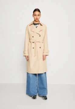 Vero Moda Vmpernillemie Long Coat - Trenchcoat - Irish Cream