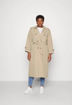 Vero Moda Curve Vmchloe Long Trenchcoat - Trenchcoat