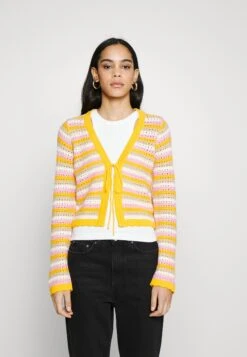 Vero Moda Cardigan - Cardigan - Radiant Yellow/Bonbon/Irish Cream /Birch