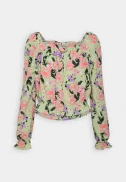 Vero Moda Vmserenity Olivia Short - Blouse - Reseda -Vero Moda fdb8d5c71e514f75be5078a6b45735de