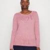 Vero Moda Curve Vmcare Structure O Neck - Jumper - Nostalgia Rose