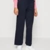 Vero Moda Vmlianna Wide Pants - Trousers - Navy Blazer